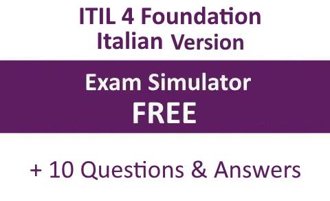 ITIL 4 Foundation | IT Sample